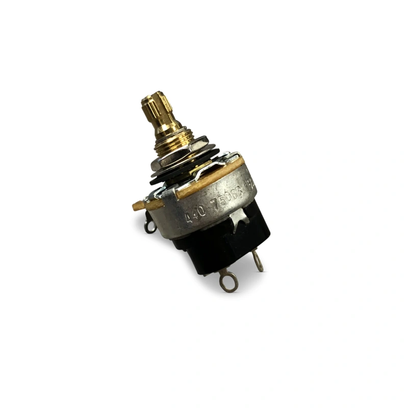GIBSON ACCESSORIES 500K OHM AUDIO TAPER PUSH-PULL POTENTIOMETER - SHORT SHAFT (PPAT-520)