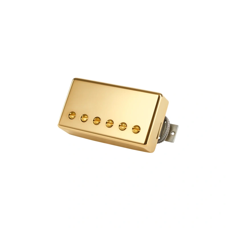 GIBSON ACCESSORIES '57 CLASSIC PLUS BRIDGE HUMBUCKING PICKUP - GOLD (PU57+DBGC2)