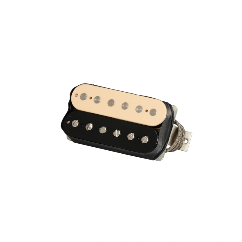 GIBSON ACCESSORIES CUSTOMBUCKER HUMBUCKER NECK/BRIDGE PICKUP - ZEBRA (PUCBZB2)