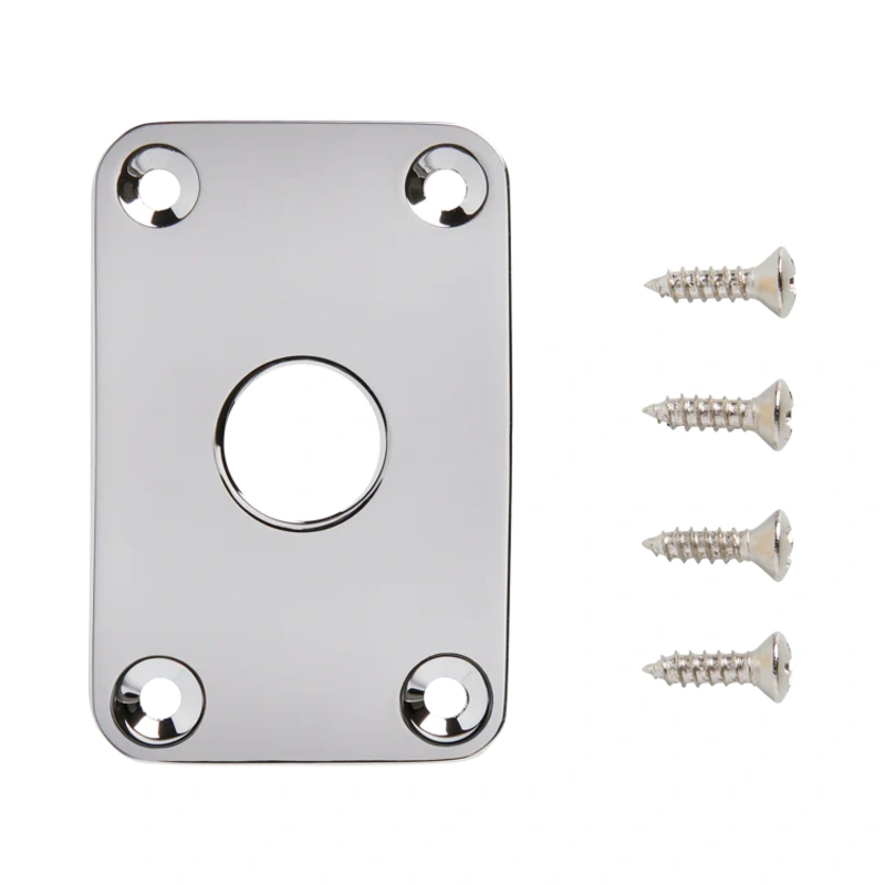 GIBSON ACCESSORIES EXPLORER METAL JACK PLATE - CHROME (PRJP-050)
