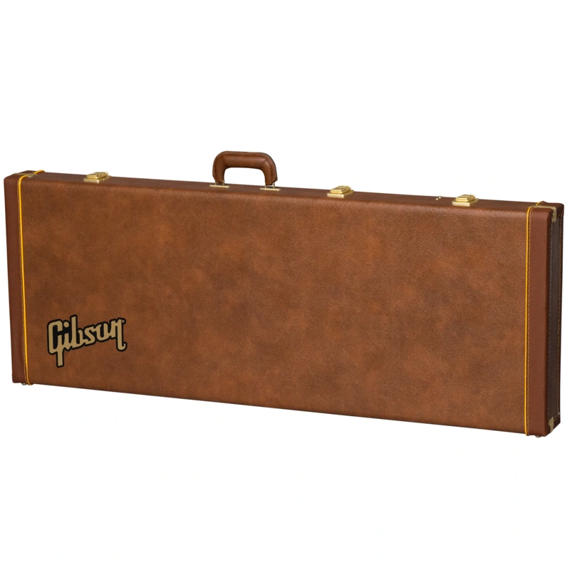 GIBSON ACCESSORIES EXPLORER ORIGINAL HARDSHELL CASE - BROWN (ASEXPCASE-ORG)