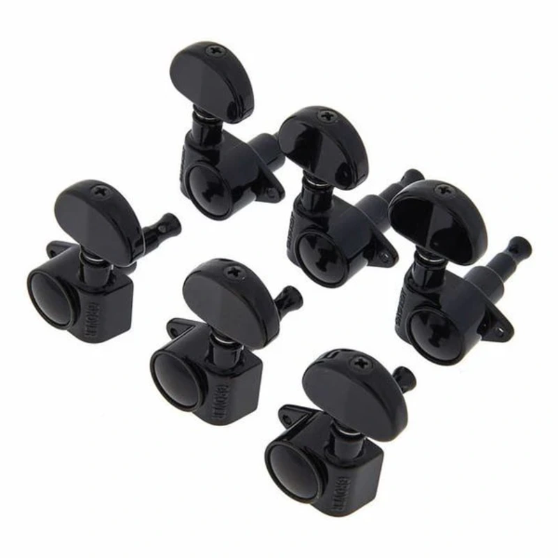 GIBSON ACCESSORIES GROVER TUNING MACHINE HEADS - BLACK (PMMH-030)
