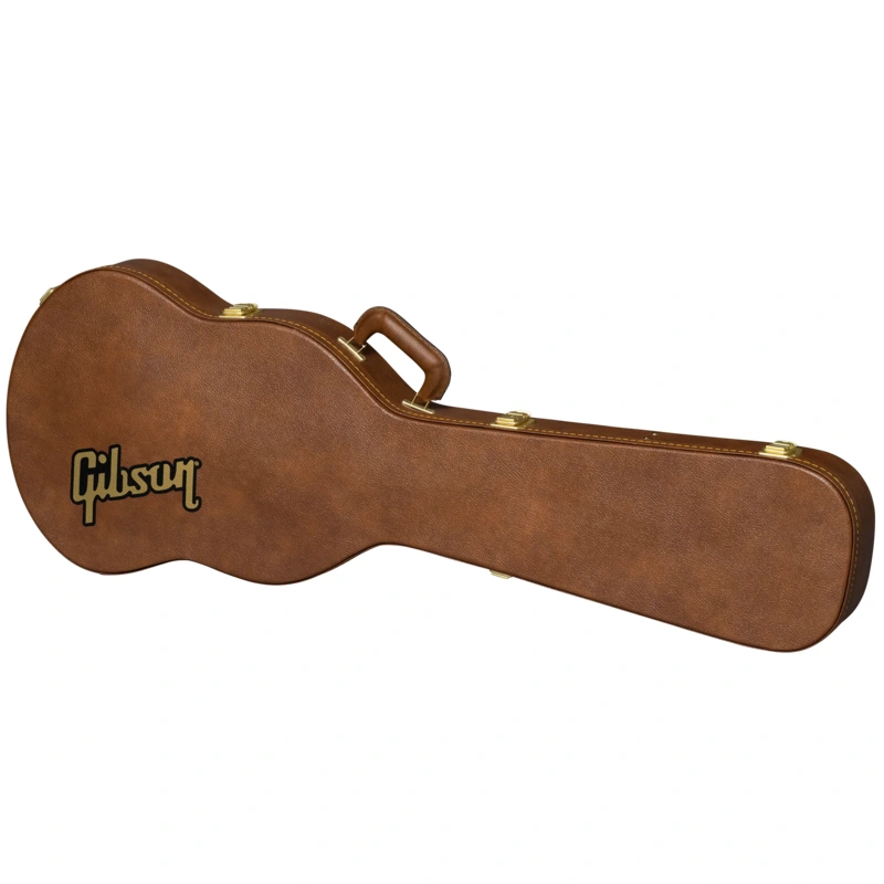 GIBSON ACCESSORIES SG BASS ORIGINAL HARDSHELL CASE - BROWN (ASBASSCASE-ORG)