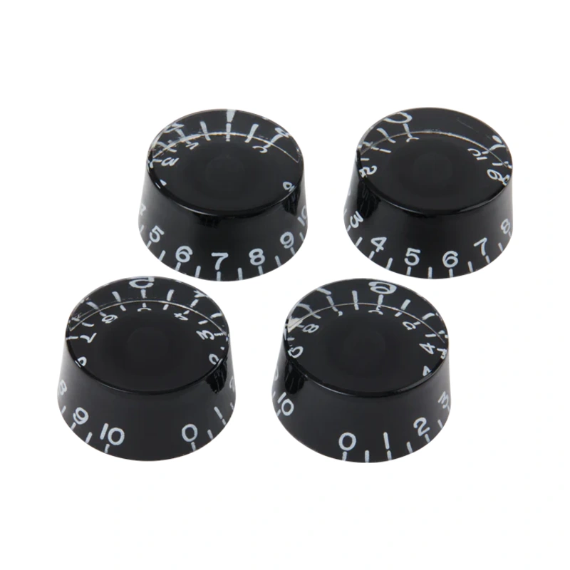 GIBSON ACCESSORIES SPEED KNOBS, 4PCS - BLACK (PRSK-010)