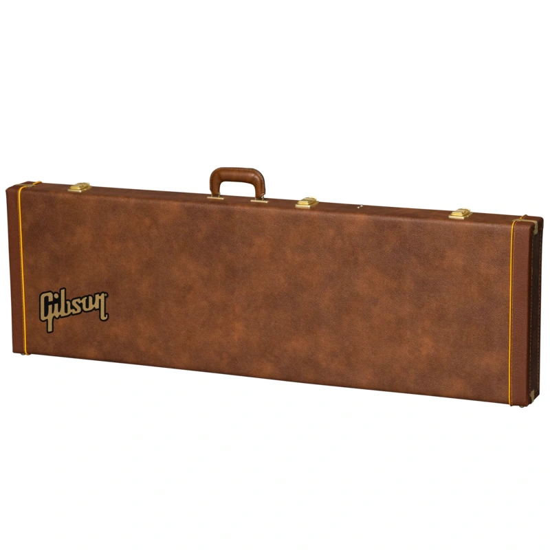 GIBSON ACCESSORIES THUNDERBIRD MODERN HARDSHELL CASE - BROWN (ASTBCASE-ORG)