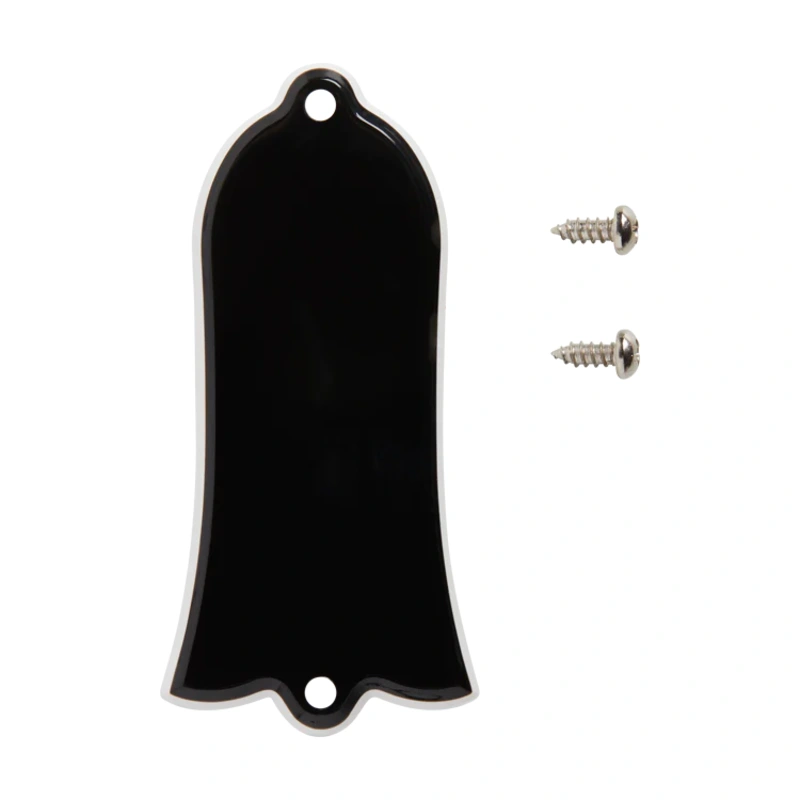 GIBSON ACCESSORIES TRUSS ROD COVER, BLANK - BLACK (PRTR-010)