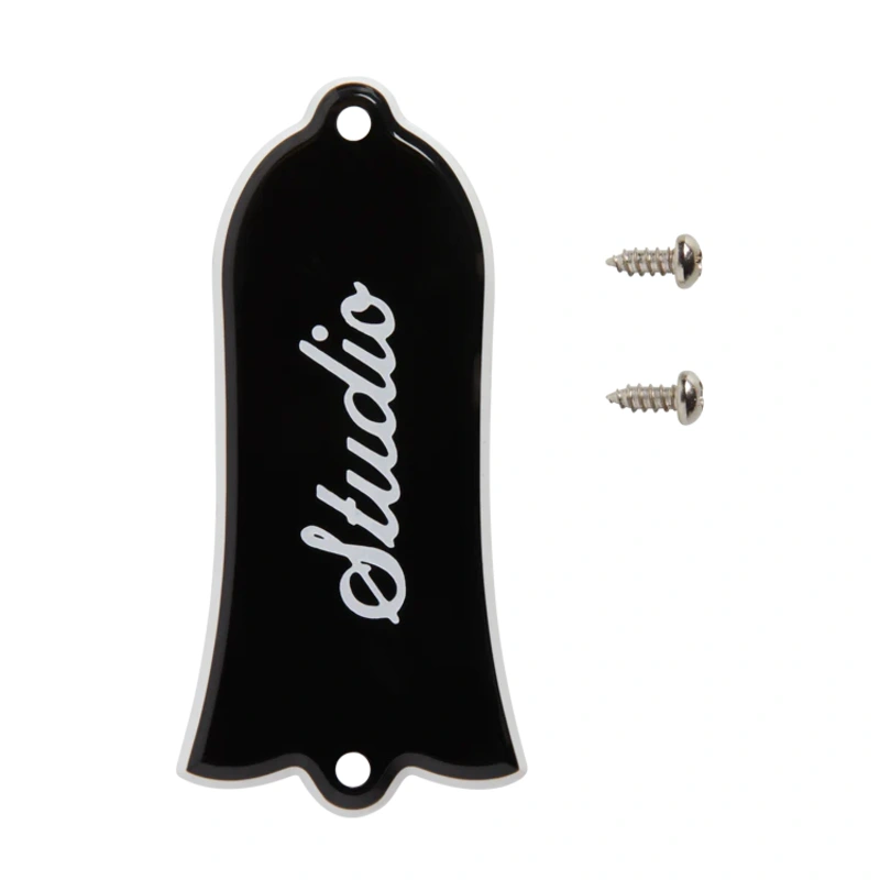 GIBSON ACCESSORIES TRUSS ROD COVER, "STUDIO" - BLACK (PRTR-040)