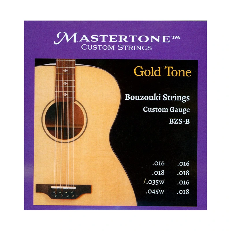 Gold Tone Bouzouki Strings - Ball End