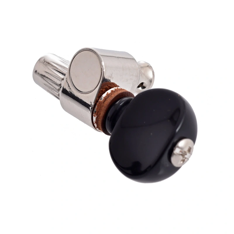 Golden Gate Banjo Fifth Peg, Nickel/Black