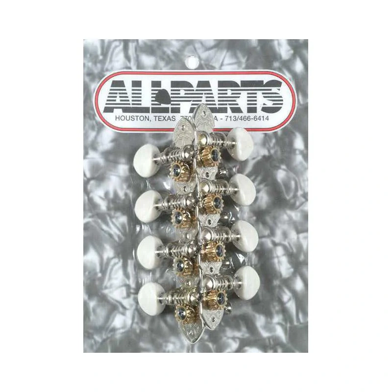 Gotoh A-Style Mandolin Tuners, Nickel Finish
