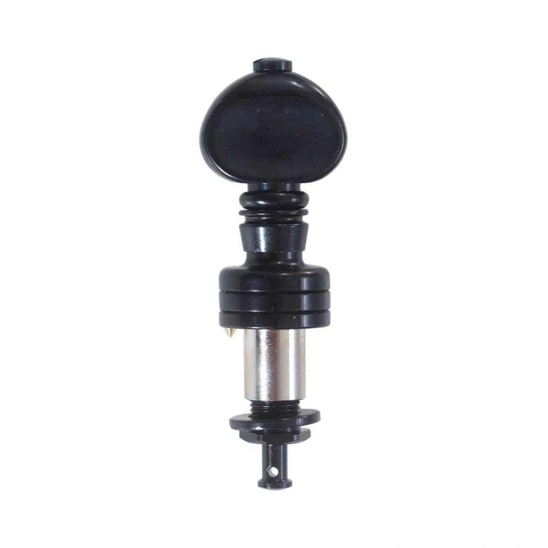 Gotoh Black Chrome Planetary Banjo Tuners, Black Buttons