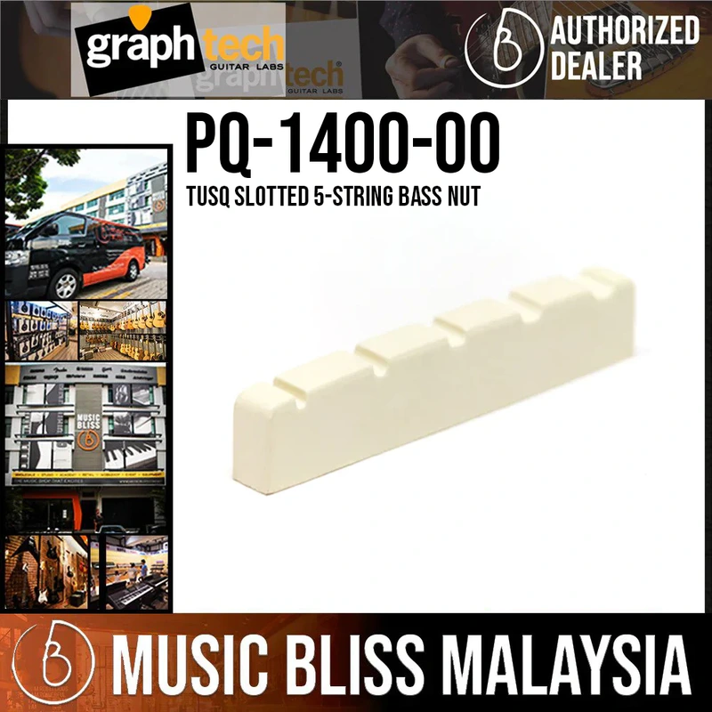 Graph Tech PQ-1400-00 TUSQ Slotted 5-string Bass Nut