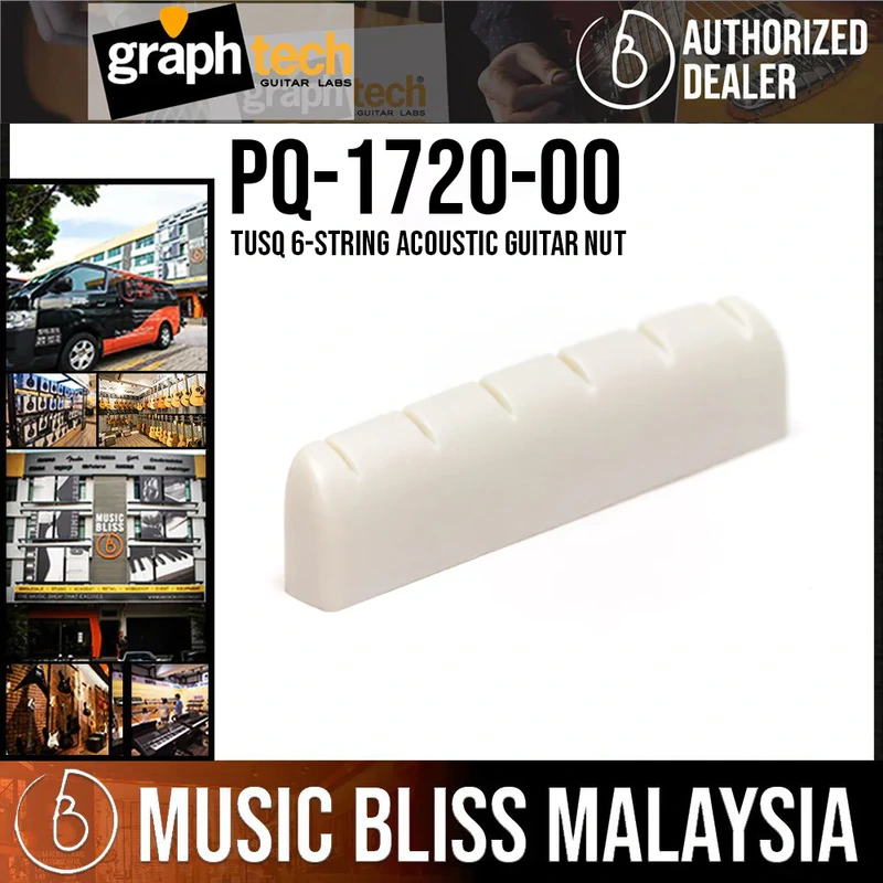 Graph Tech PQ-1720-00 TUSQ 6-string Acoustic Guitar Nut