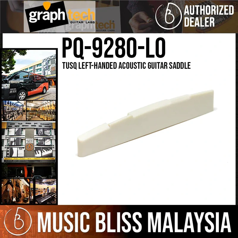 Graph Tech PQ-9280-L0 TUSQ Left-handed Acoustic Guitar Saddle