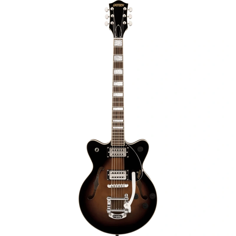 Gretsch G2655T Streamliner Center Block Jr. Semi-Hollow Electric Guitar - Brownstone Maple