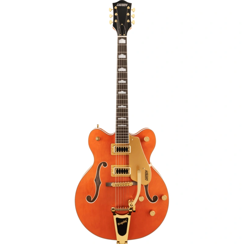 Gretsch G5422TG Electromatic Classic Hollowbody Double Cut Electric Guitar - Orange Stain