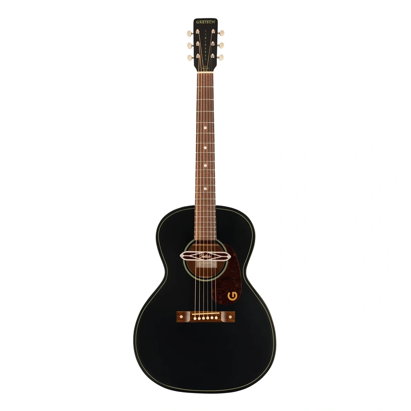 Gretsch Jim Dandy Deltoluxe Concert Acoustic-Electric Guitar - Black