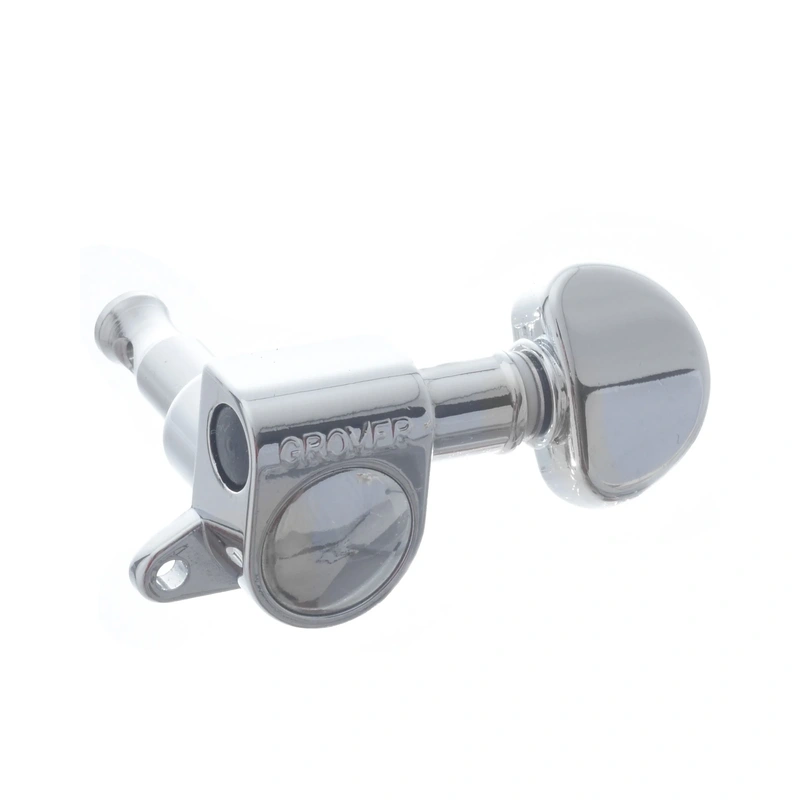 Grover Guitar Tuners, 6/Line Chrome