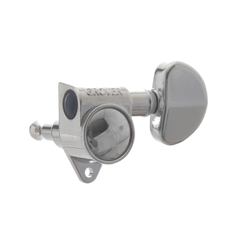 Grover Rotomatic Guitar Tuners, 102C Chrome (Set of 6, 3-On-A-Side)