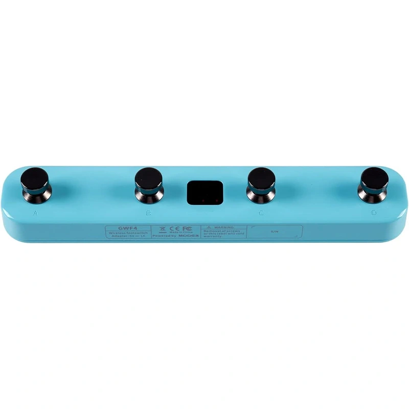 GTRS GWF4 Wireless Footswitch For GTRS Guitars - Blue