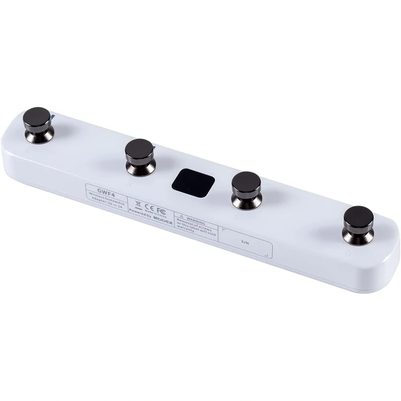 GTRS GWF4 Wireless Footswitch For GTRS Guitars - White