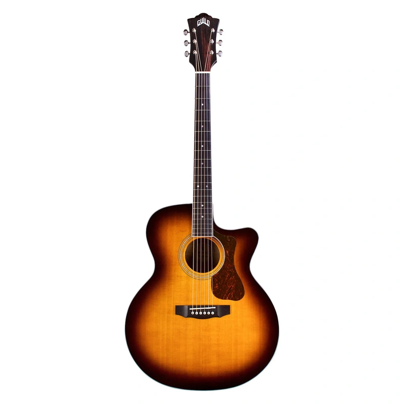 Guild F-250CE Deluxe Acoustic Electric Guitar - Antique Burst