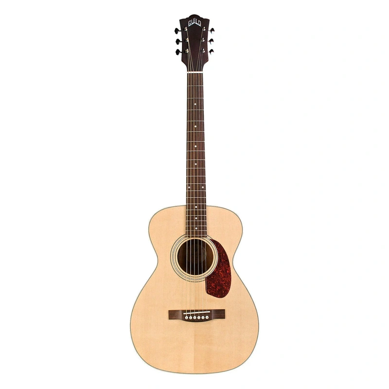 Guild M-240E Concert Acoustic Electric Guitar - Natural