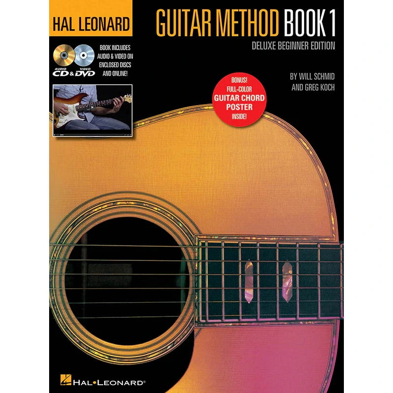 Hal Leonard Guitar Method - Book 1, Deluxe Beginner Edition
