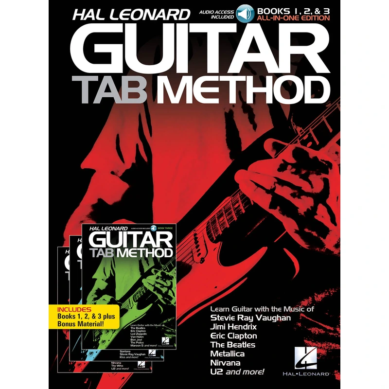 Hal Leonard Guitar Tab Method: Books 1, 2 & 3 All-in-One Edition