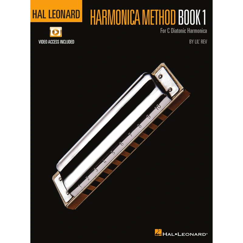 Hal Leonard Harmonica Method - Book 1 for C Diatonic Harmonica