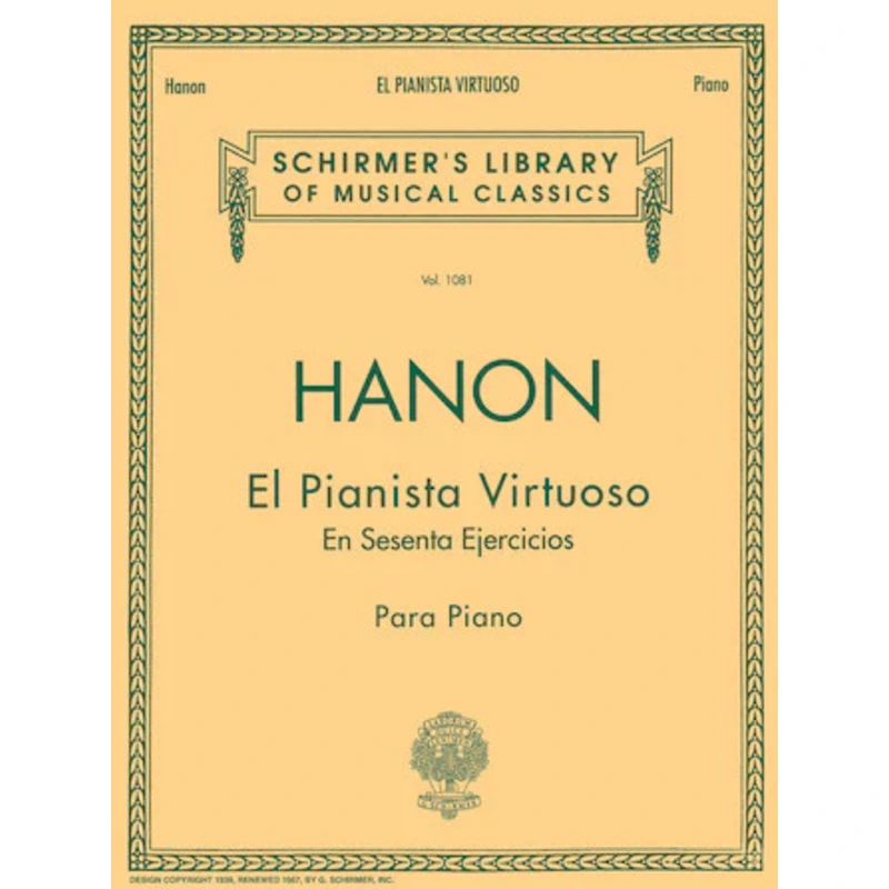 Hanon El Pianista Virtuoso en 60 Ejercicios
