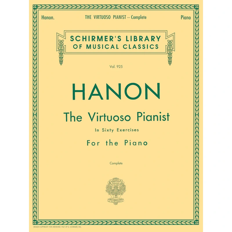 Hanon Virtuoso Pianist in 60 Exercises