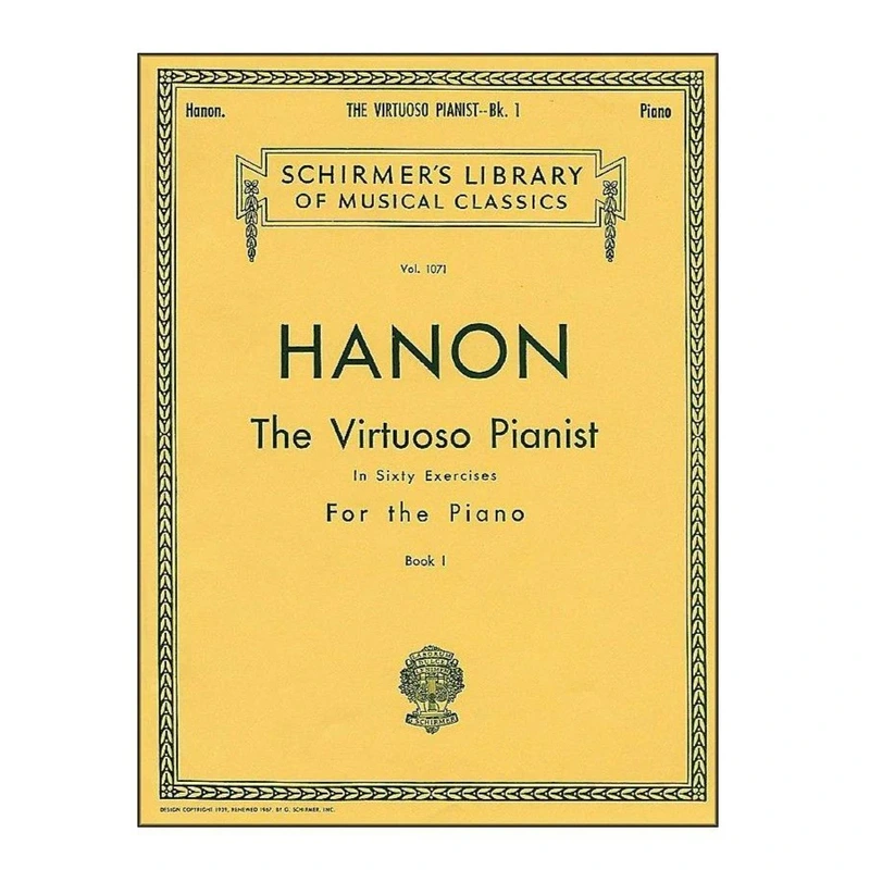 Hanon Virtuoso Pianist in 60 Exercises  Book 1