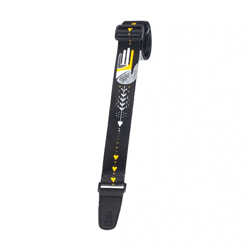 Henry Heller 2" Artist Series Sublimation Design Strap - Hand & Heart