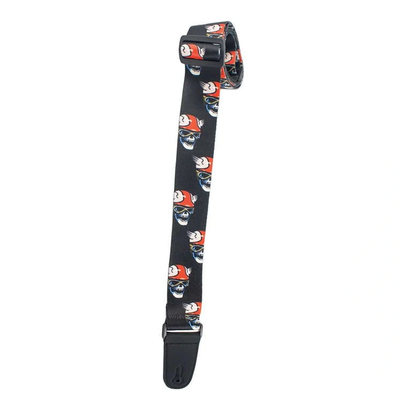 Henry Heller 2" Artist Series Sublimation Design Strap - Los Angeles Skull