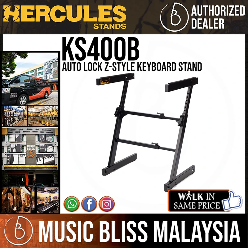 Hercules KS400B Auto Lock Z-Style Keyboard Stand