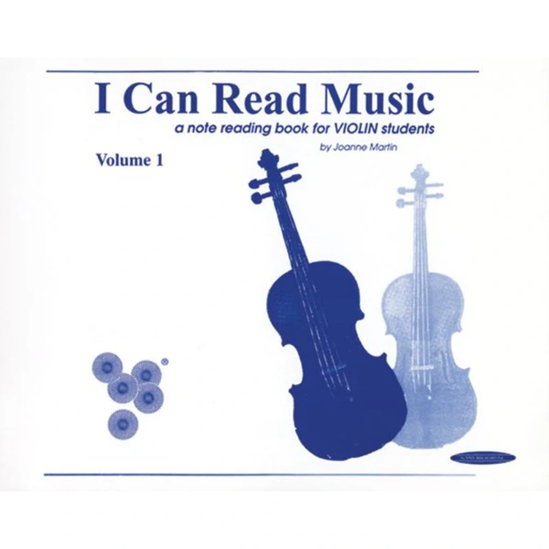 I Can Read Music: A note reading book for Violin Students - Volumen 1