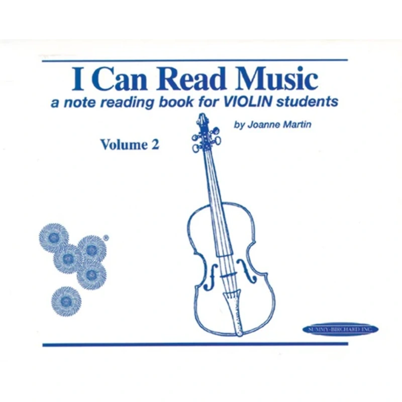 I Can Read Music:  A note reading book for Violin students - Volumen 2
