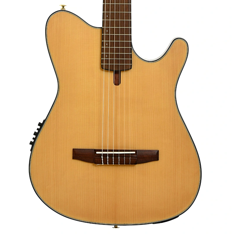 Ibanez FRH10N Acoustic-Electric Nylon String Guitar, Natural Flat