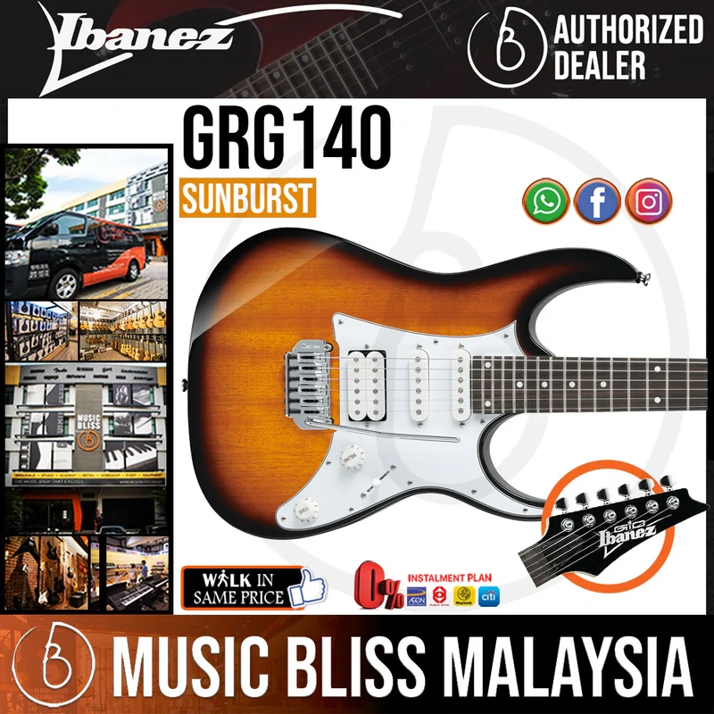 Ibanez GRG140 Electric Guitar - Sunburst