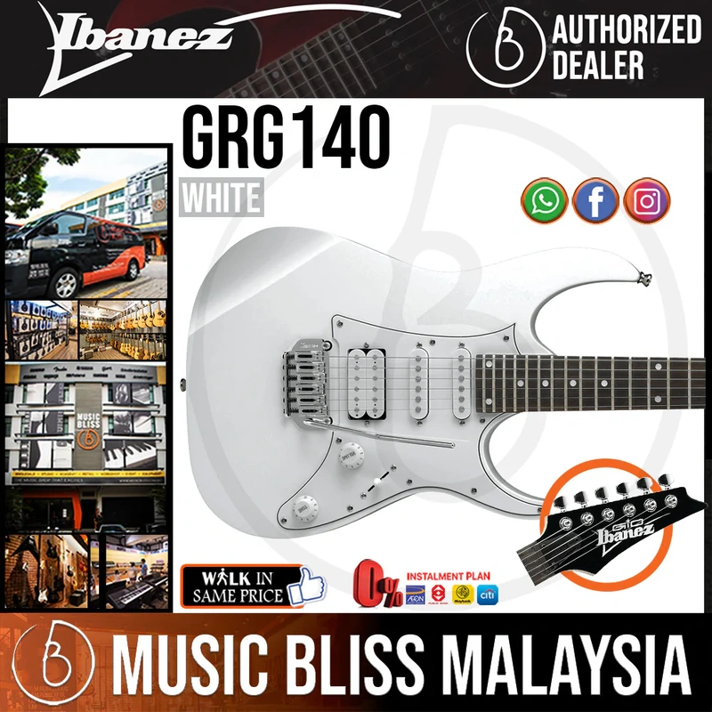 Ibanez GRG140 Electric Guitar - White