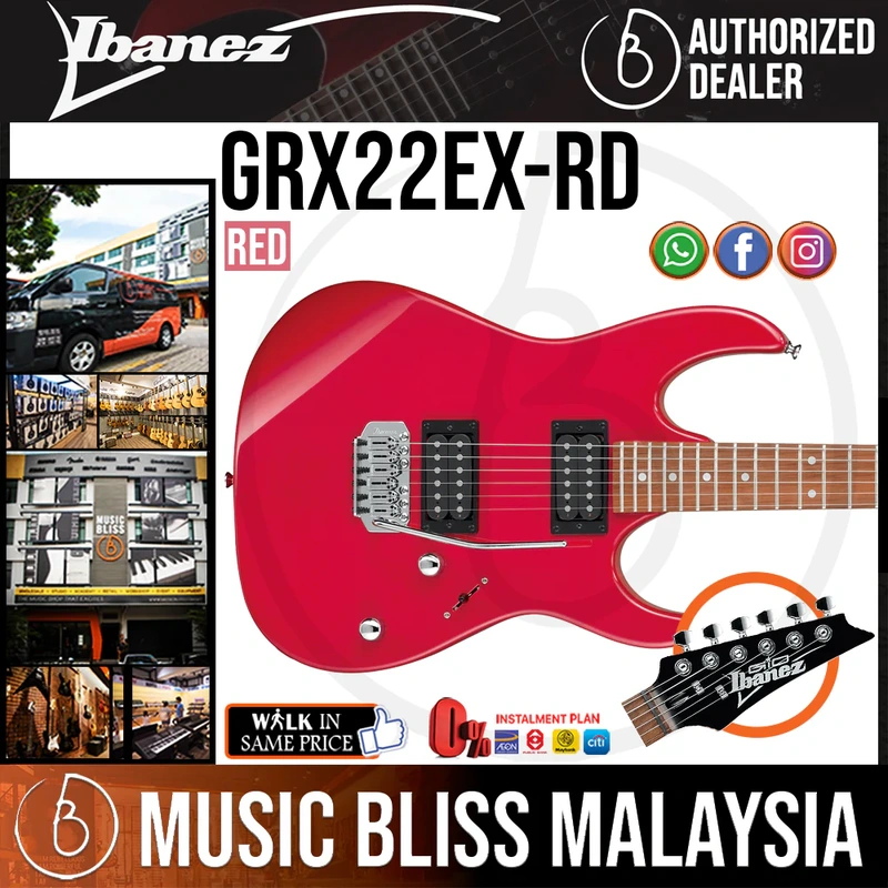 Ibanez GRX22EX Electric Guitar - Red