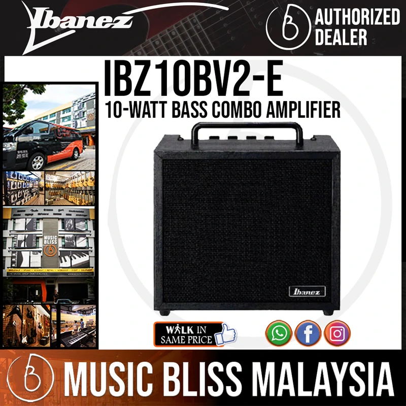 Ibanez IBZ10BV2 10-Watt Bass Combo Amplifier