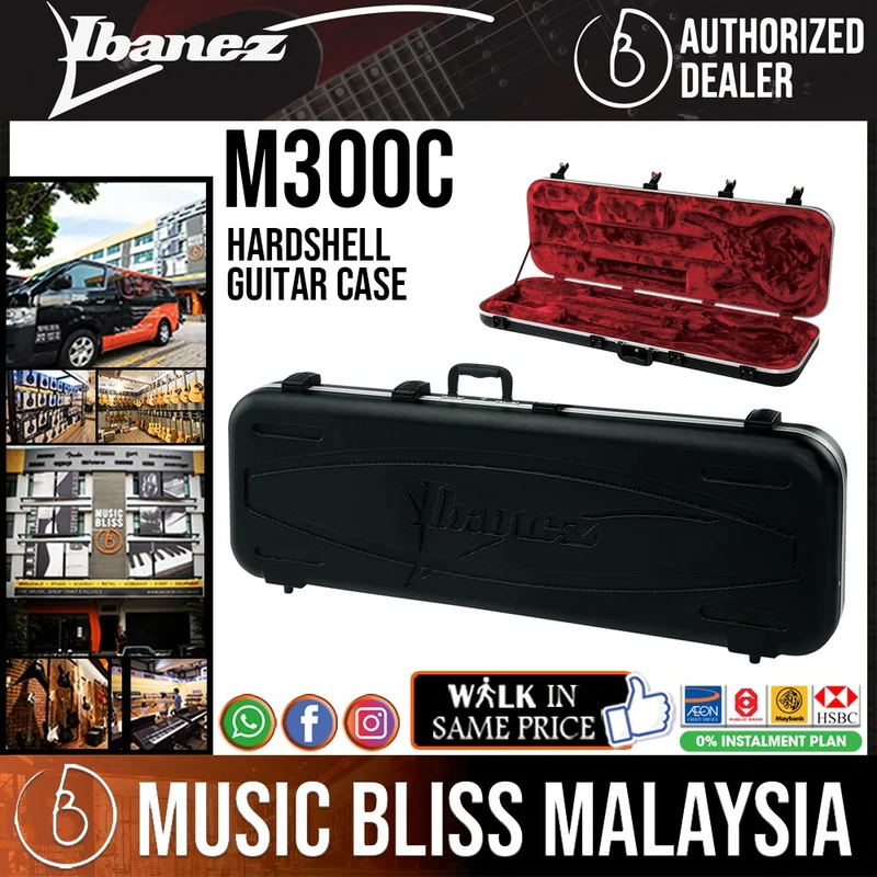 Ibanez MB300C Molded Hardshell Bass Case - SR & Soundgear Series