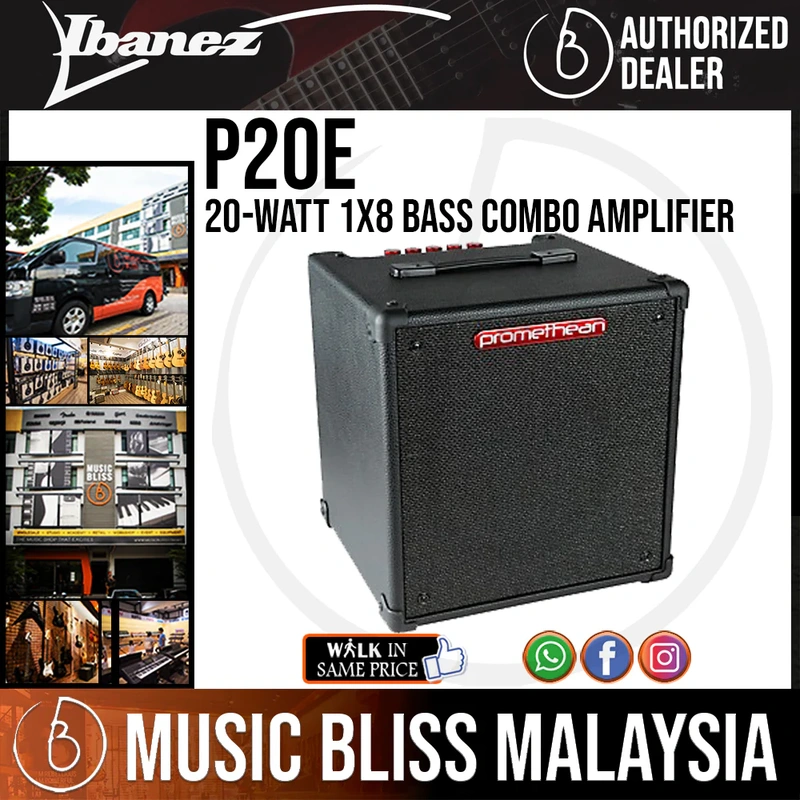 Ibanez P20 Promethean 20-Watt 1x8 Bass Combo Amplifier