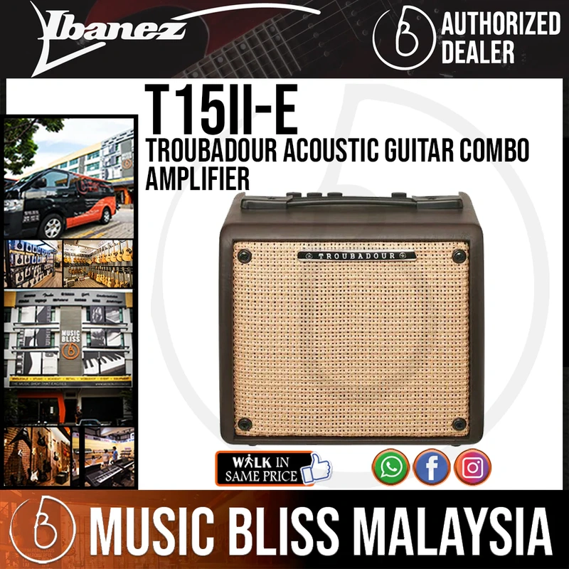 Ibanez T15II Troubadour Acoustic Guitar Combo Amplifier