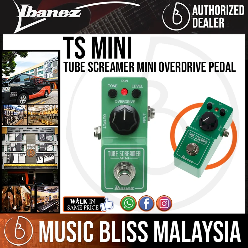 Ibanez TS Mini Tube Screamer Mini Overdrive Pedal