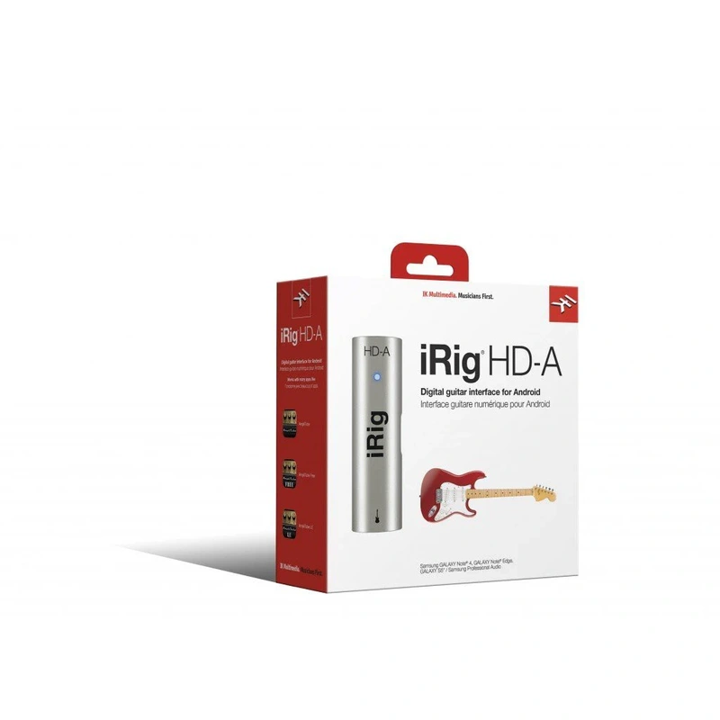 IK Multimedia iRig HD-A Guitar Interface For Android