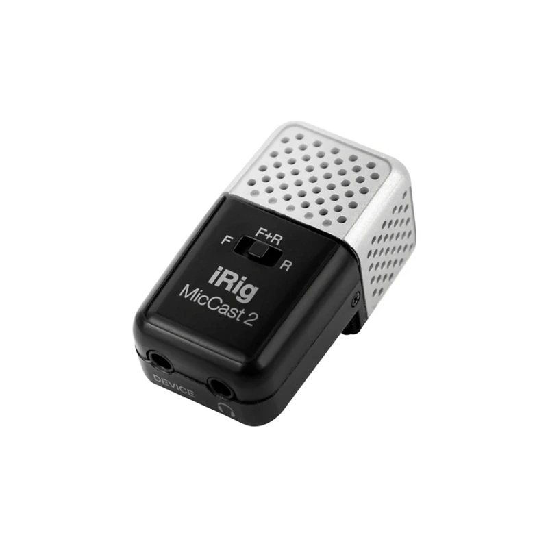 IK Multimedia iRig Mic Cast 2 for iOS, Mac and Select Android Devices