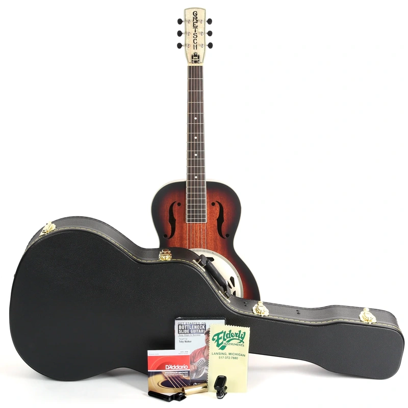 *  Instruments Delta Blues Resonator Guitar Outfit